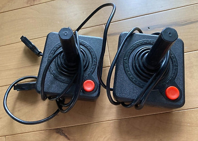Vintage Atari OEM Joystick Controllers For Atari 2600