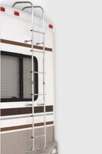MOTORHOME RV ALUMINIUM UNIVERSAL REAR LADDER 2.3 Metres (92.1/2") can shorten