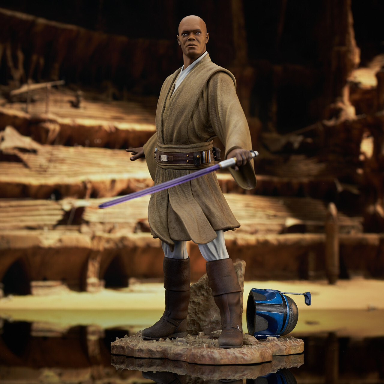 GENTLE GIANT STAR WARS PREMIER COLLECTION AOTC MACE WINDU 1:7 STATUE JANGO NEW