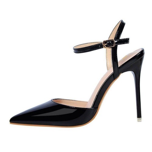 Women Pointed Toe High Heels Slingback Sexy Pumps Sandals Stilettos Party Shoes - Picture 7 of 31