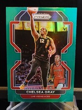 Chelsea Gray 2022 Panini Prizm Green Prizm #53 - Las Vegas Aces