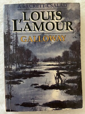 Galloway von Louis Lamour / Ungarisches Mini Buch /1989