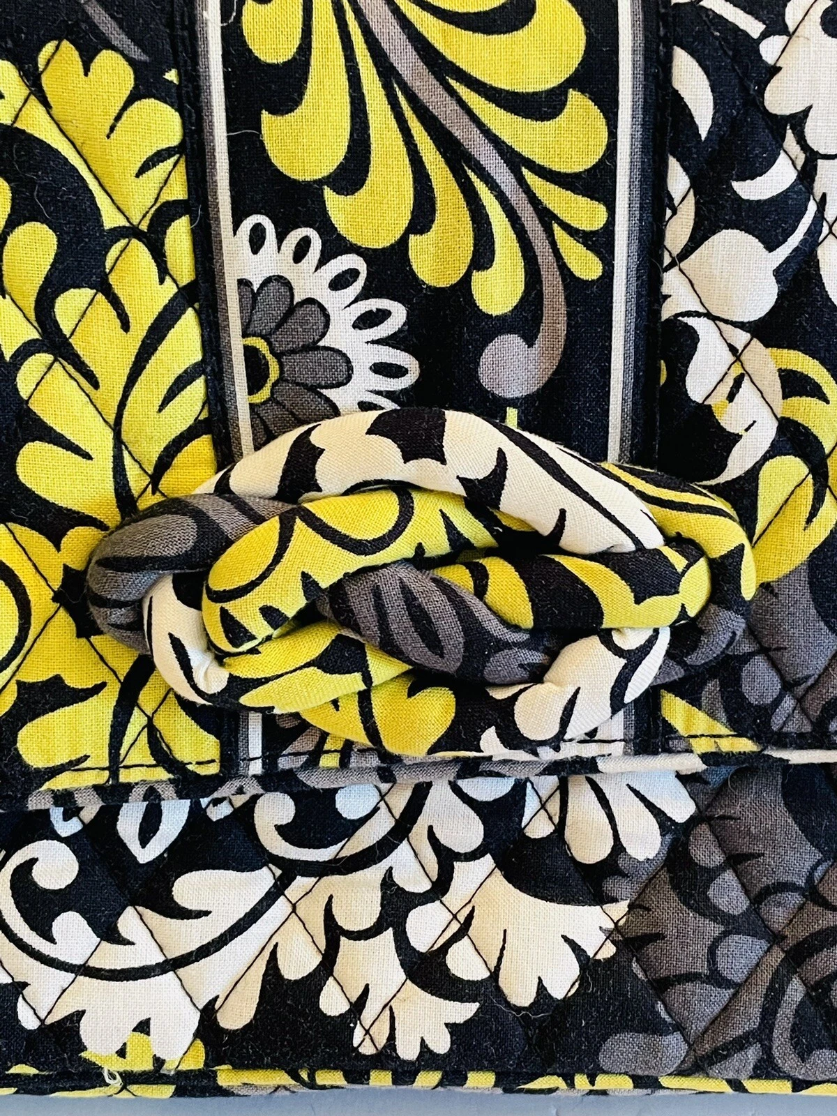 Borsa pochette Vera Bradley "Barocco" nodo solo una pochette usata in ottime condizioni