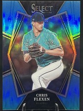 Chris Flexen 2022 Select Premier CAROLINA BLUE PRIZM /35 #178 Seattle Mariners