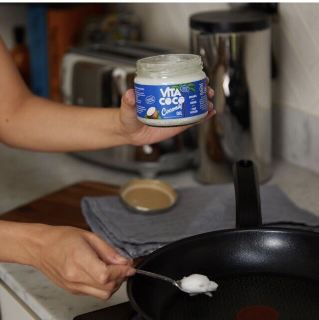 Vita Coco Organic Coconut Oil 250ml Cooking Baking & Frying Virgin Cold