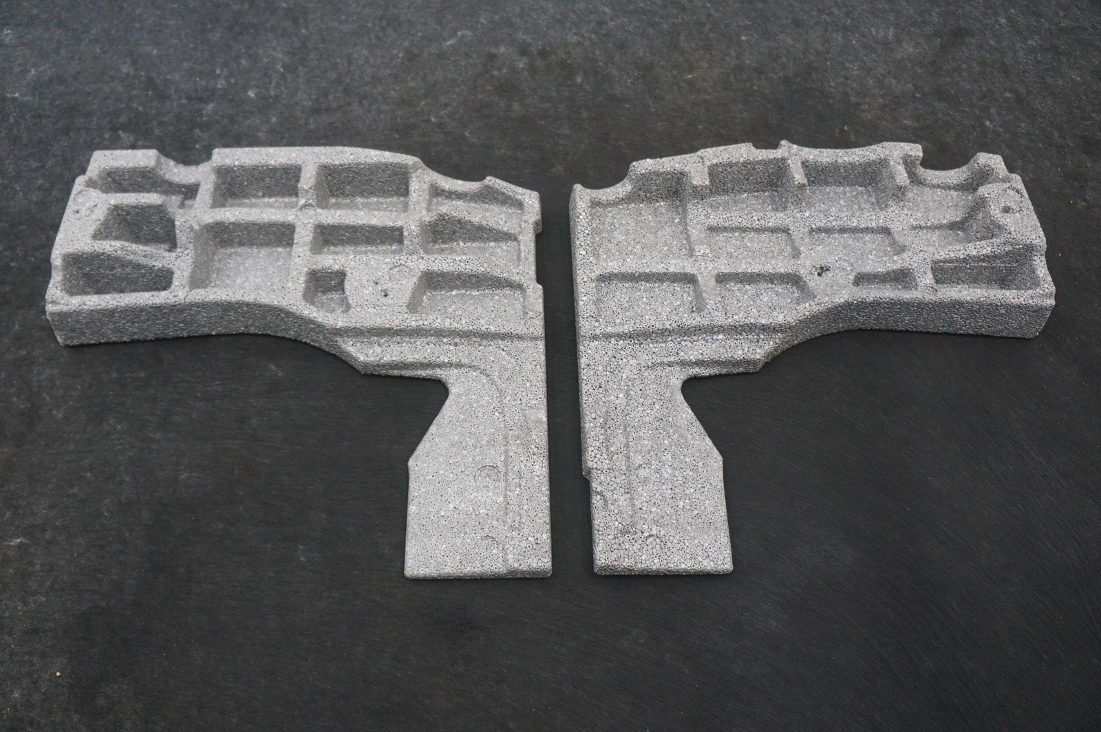 Set Front Left Right Footwell Foam 51479156091 Rolls Royce Ghost Series I 09-14