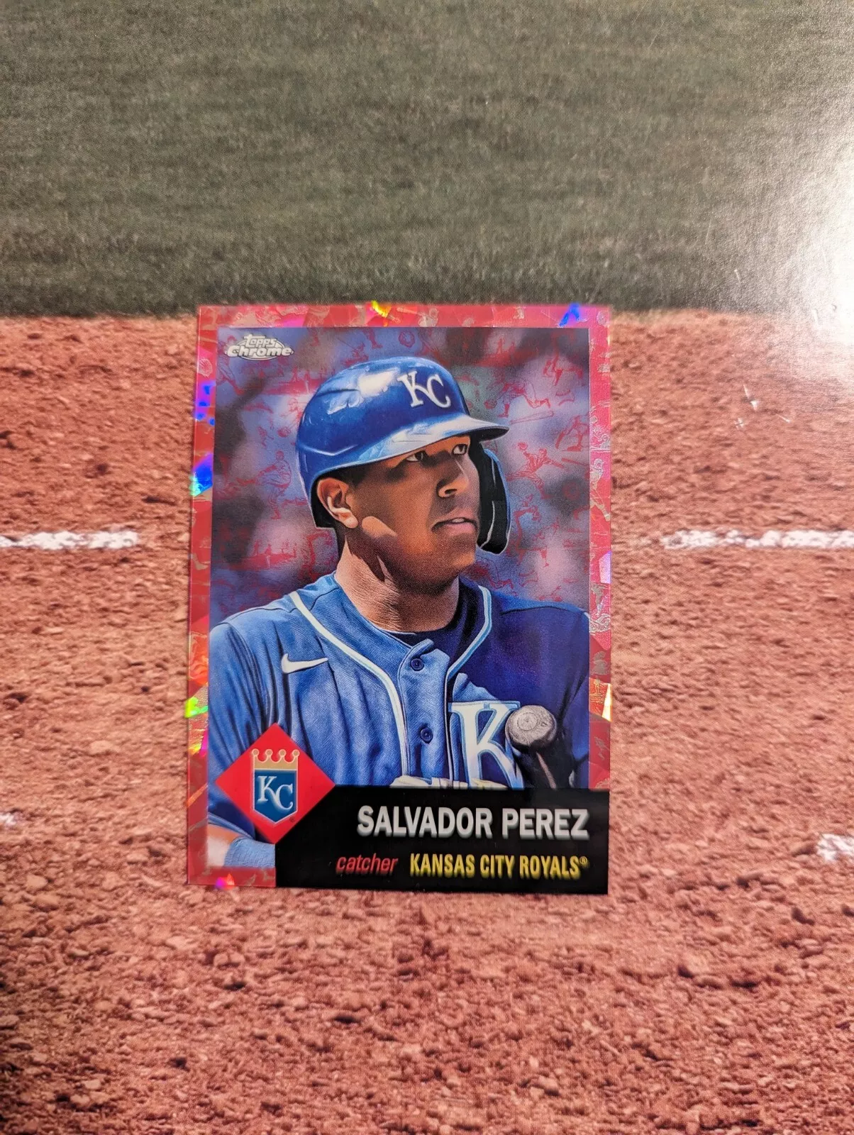 Salvador Perez trading card