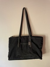 Coach black diaper bag purse