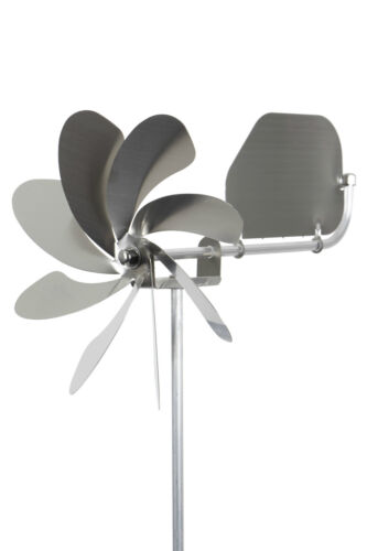 A1004 - SKARAT steel4you wind turbine "Speedy20 plus" with windflag stainless steel MP - Picture 1 of 4