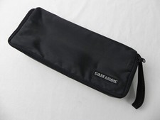 Case Logic Vintage Cassette 15-Tape Carry Case Holder Black Zip Made in USA