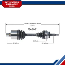 For 1995-1999 2000 2001 2002 Lincoln Continental Front Left CV Axle Joint