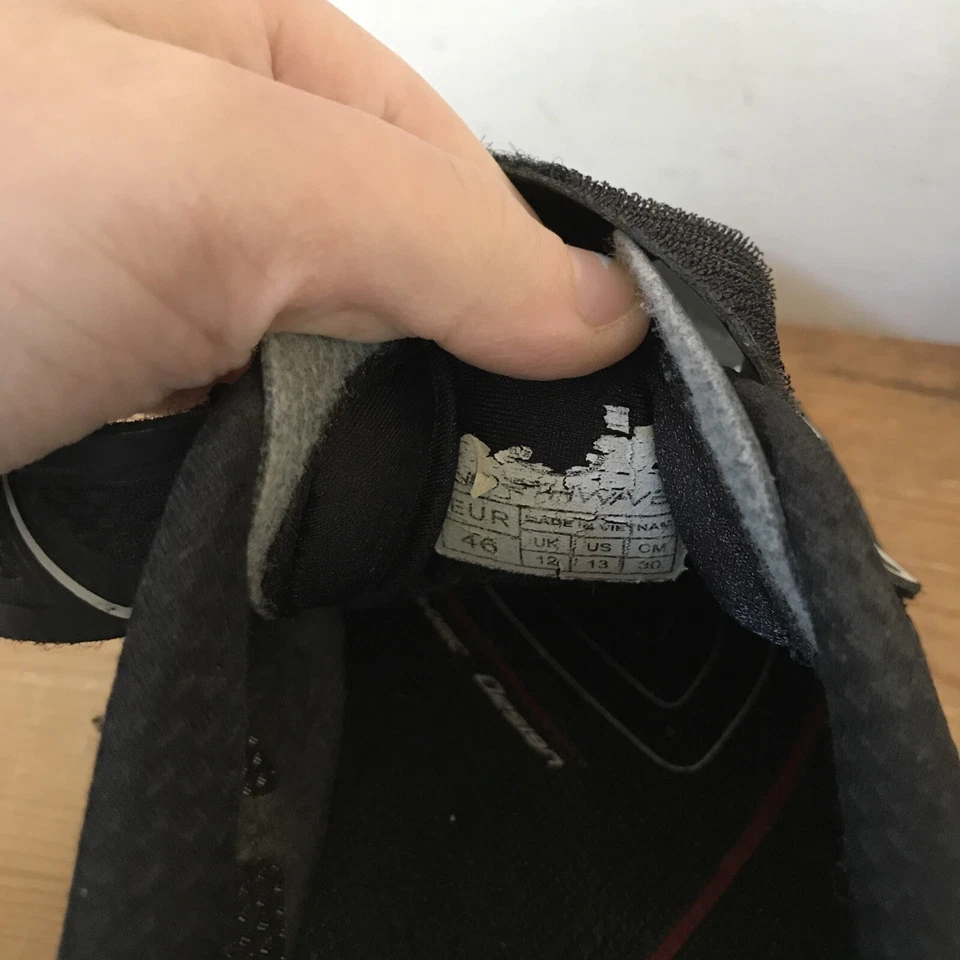 Tacos Northwave Tacón Integrado Negro Ciclismo Shimano SM SH66 Zapatos 13 46 Foto 2 de 4