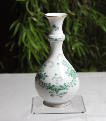 Meissen  Vase im Dekor ''Indische Malerei mit Goldrand'' 2.Wahl