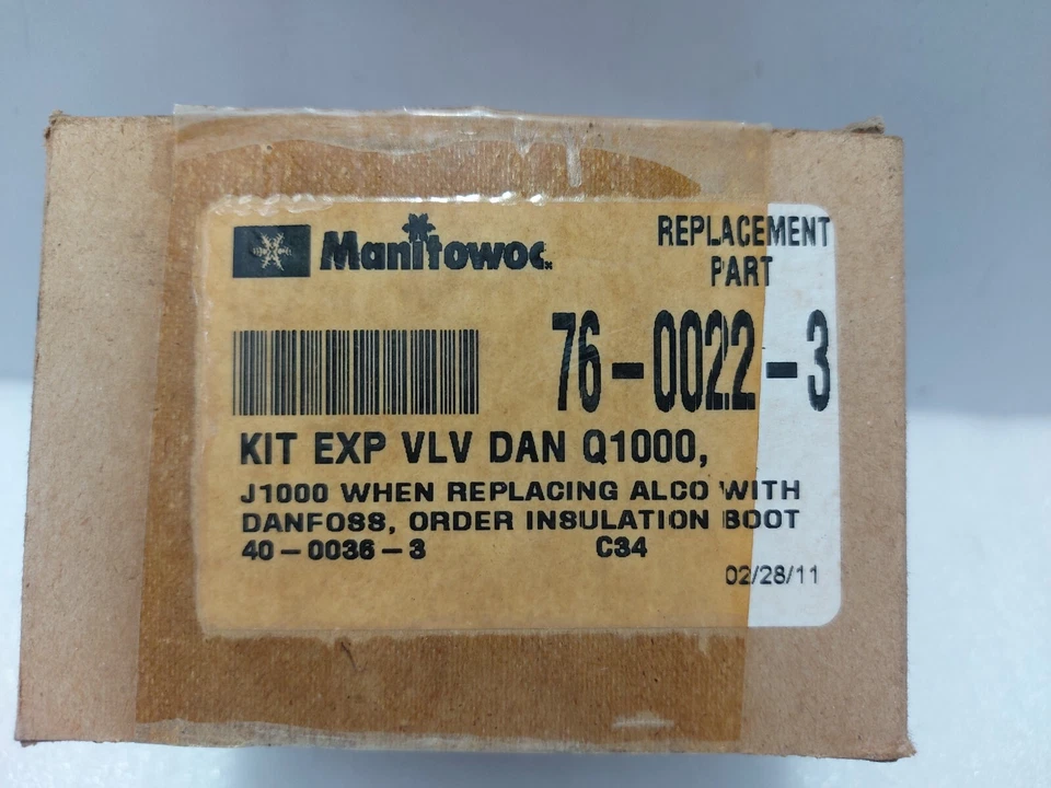 Manitowoc 76-0022-3 Kit Exp Valve Dan Q1000 / Danfoss 068U2430 - Image 2 of 4