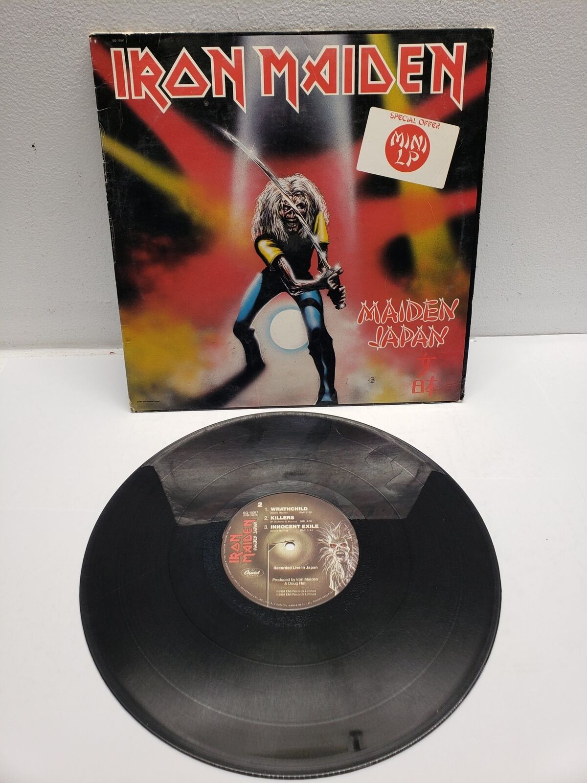IRON MAIDEN “Made In Japan" Mini LP Vinyl Record