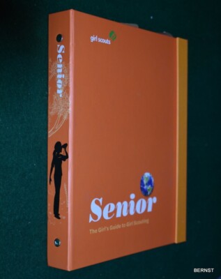 VINTAGE GIRL SCOUT PROGRAM NOTEBOOK - SENIOR - NEW AND UNUSED