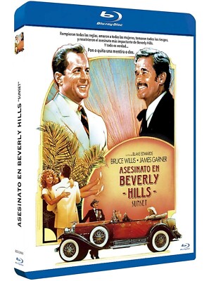 SUNSET (1988) Bruce Willis Blu-Ray NEW (Spanish Package has English Audio)