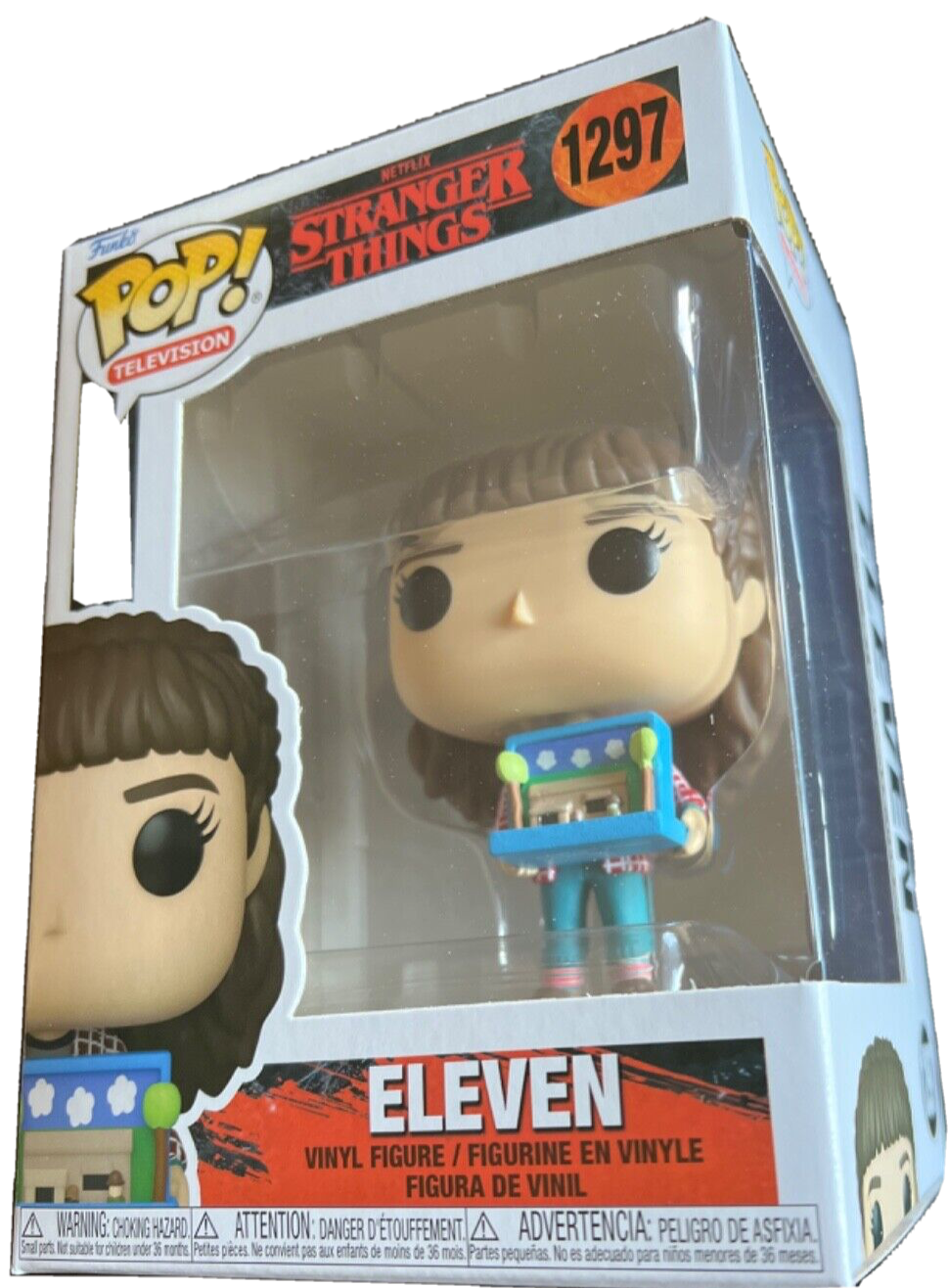 Stranger Things 4th Season Eleven with Diorama Vinyl POP! Figure #1297  FUNKO NIB