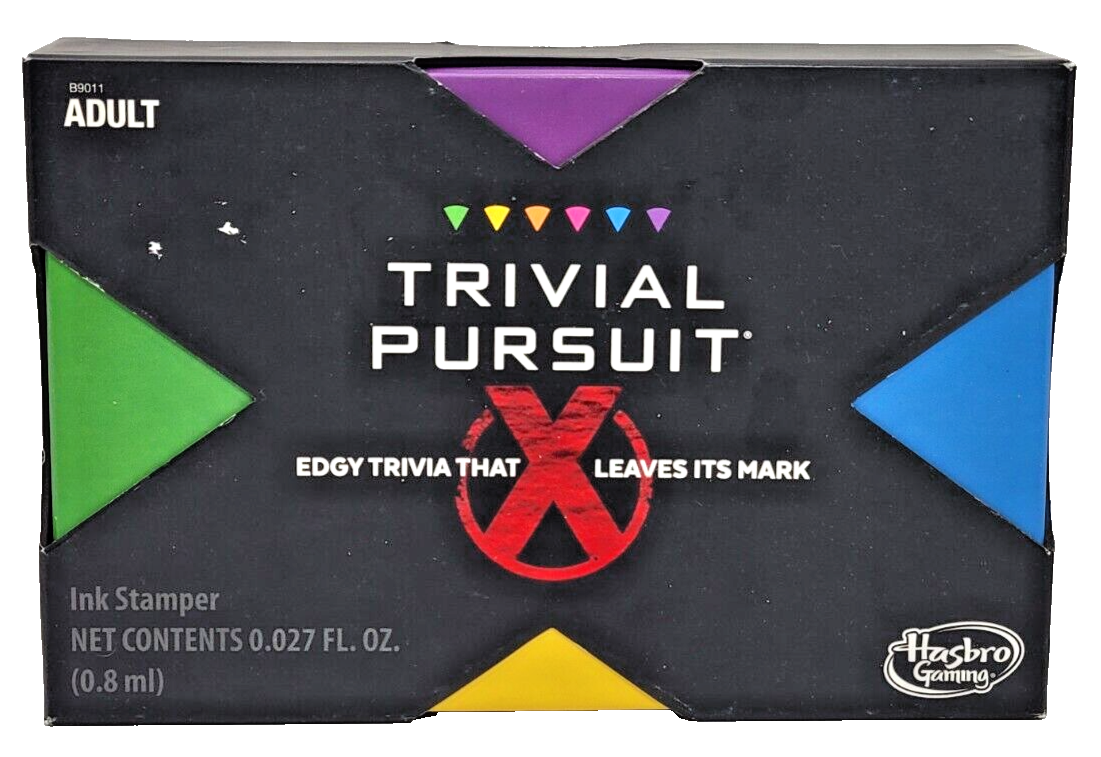 TRIVIAL PURSUIT X For Adults Only Edgy Trivia Game by HASBRO New Open Box