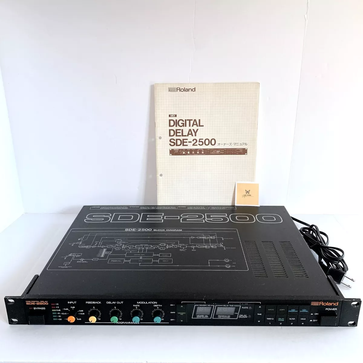 Roland MIDI DEGITAL DELAY SDE-2500 ラック