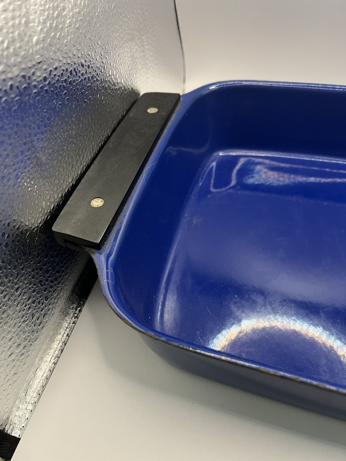 catherine holm enamelware lasagna pan, cobalt blue eBay