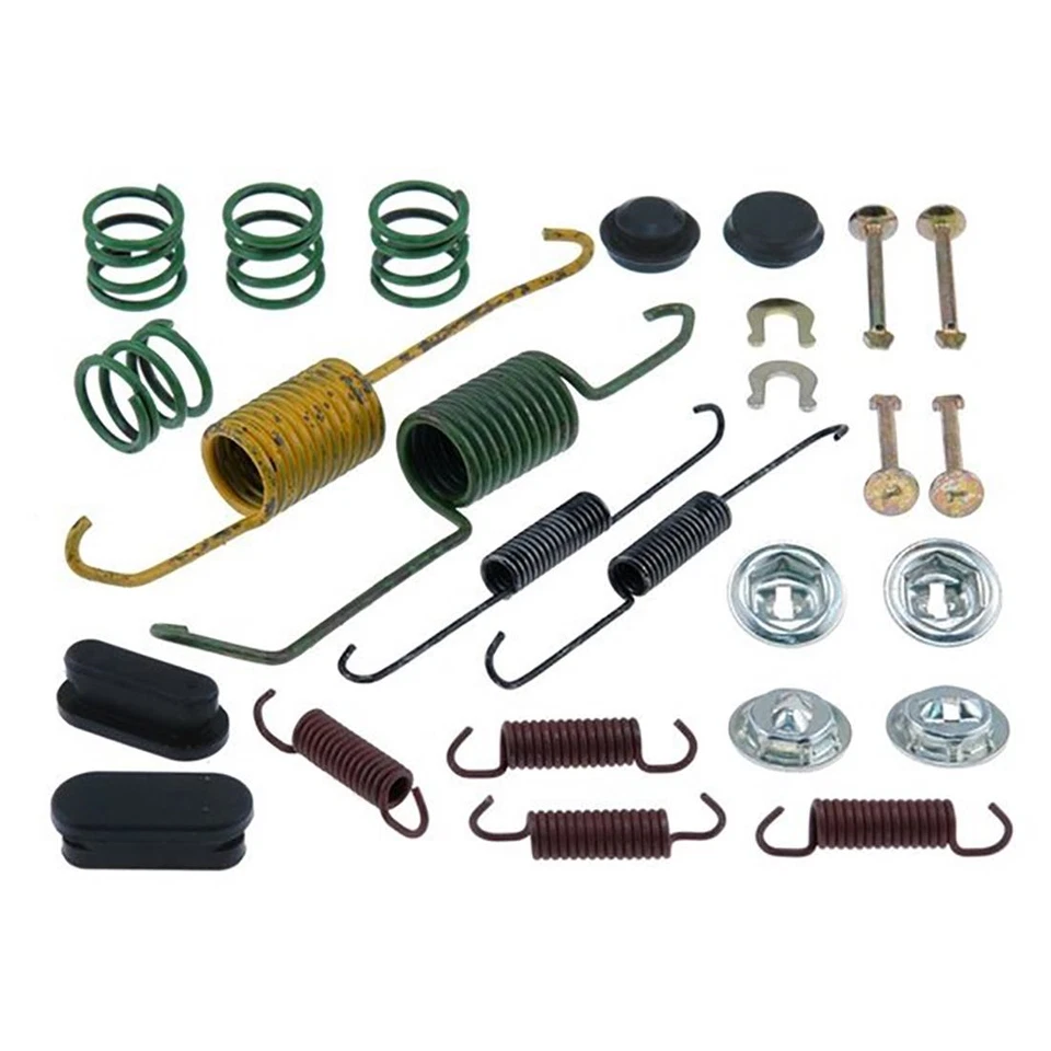 Tambores de freno traseros y zapatas de freno kit de resorte de hardware para Scion xA 2005 2006 Foto 3 de 4