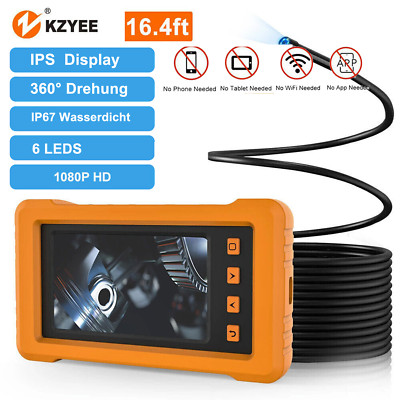 2024 New KZYEE Industrie Endoskope 5.5mm Durchmesser 1080P HD Inspektionskamera