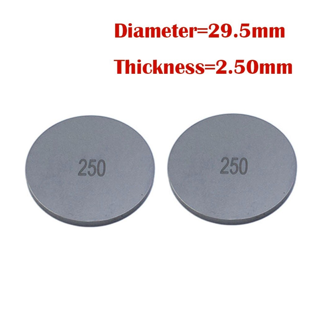 2PCS 29.5mm Valve Shim Thick 2.5mm for SUZUKI GS500 GS550 GS750