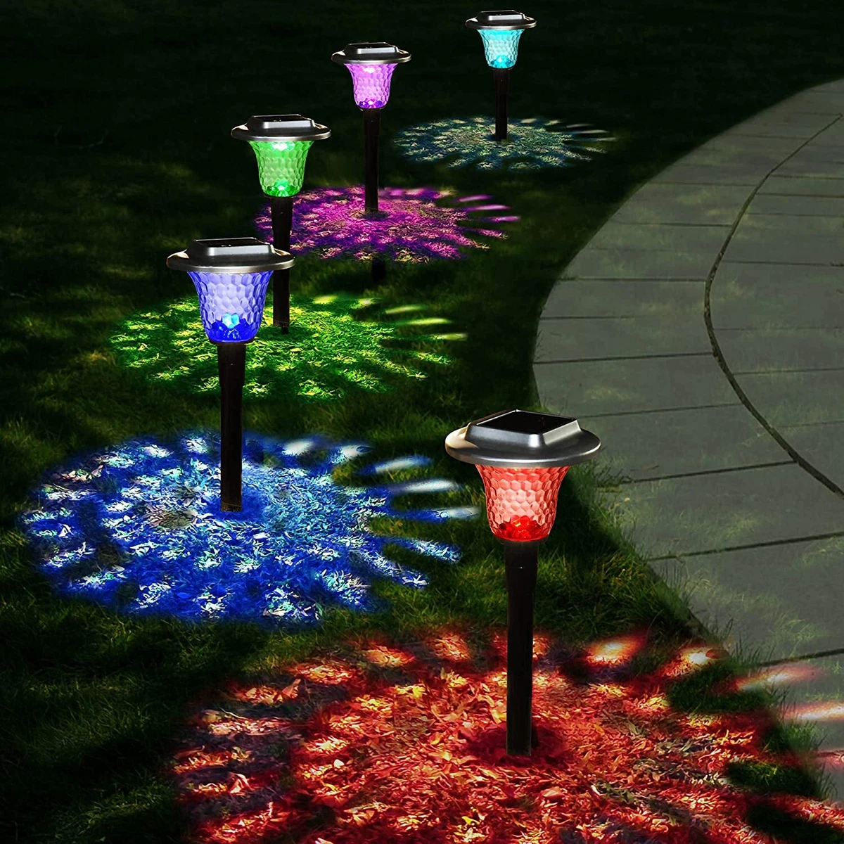 Color changing solar lights with remote deals