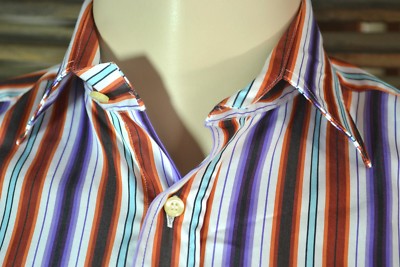 ETRO Couture Herren Hemd shirt chemise S 37 38 neu KENT NEW 219  kurzarm NEU