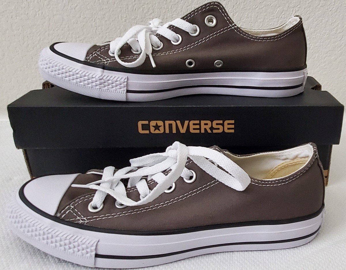 Converse All Star Chuck Taylor 9 Mens Canvas Low Top Charcoal Canvas Shoes shoes CONVERSE - Chuck Taylor All Star - Charcoal - 1J794  main image 4