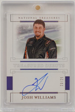 2022 Panini National Treasures Racing NASCAR Cards Checklist 29