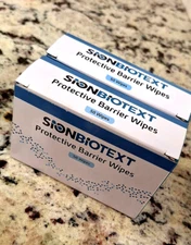 SionBiotext Protective Barrier Wipes, 50ct  2 PACK 