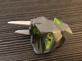 Lego Dark Stone Gray Rock Monster Head Only (85043) From Power Miners Set 8962