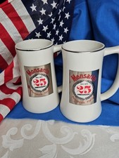 Vintage Monsanto 25th Anniversary Steins Pensacola Florida Advertising