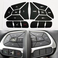 Universal Vehicle Interior Button Covers Protection Film Nonslip Surfaces Design