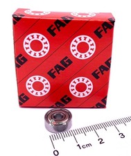 FAG 624 ZZ C3 Deep Groove Ball Bearing, Metal Shielded 4x13x5 mm