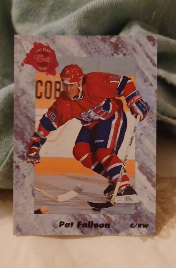 1991 Classic Draft Picks - Pat Falloon #2 (RC)