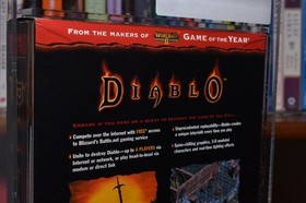 Diablo PC Big Box 1998 Blizzard Sealed Graded VGA 85 NM+