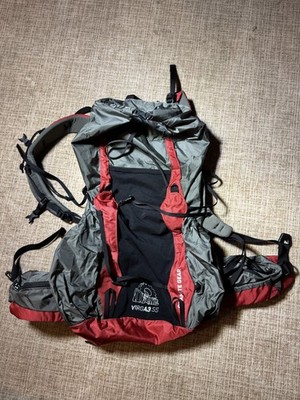 Granite Gear Virga3 55 Unisex Fit Backpack Flint/Bright Red Regular Torso