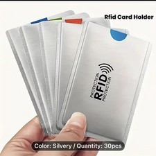 10x RFID Blocking Sleeves Credit Card Protector Holders Theft Protection Secure