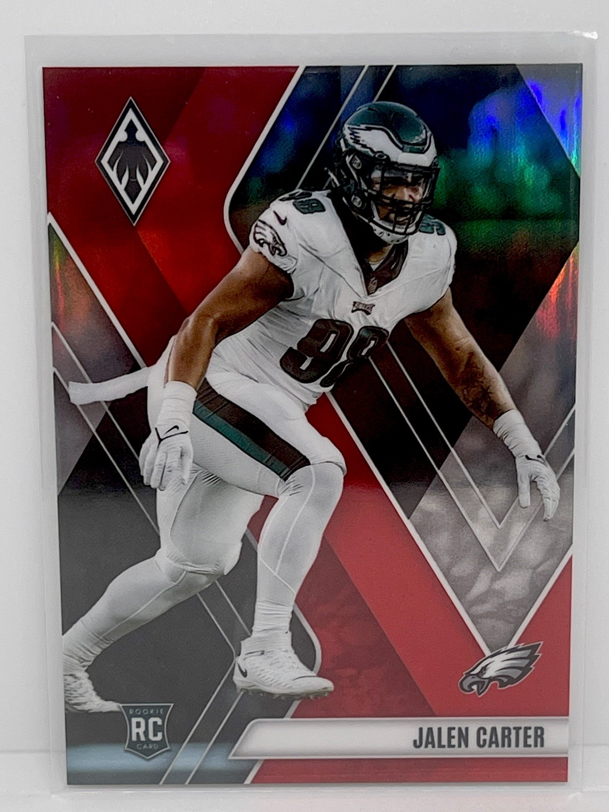 Jalen Carter RC Red 1/250 (1st Print) 2023 Phoenix. Eagles. #143. Free Shipping