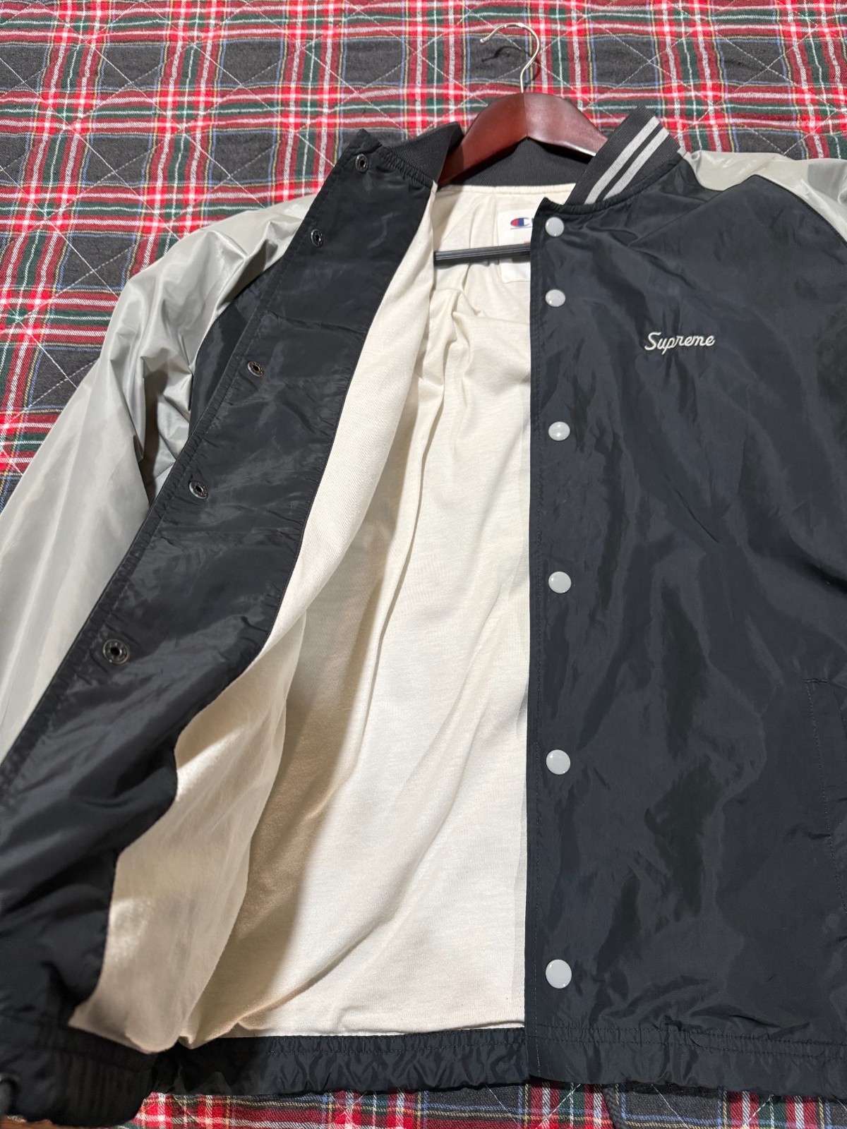 Supreme Varsity Jacket - Size Medium - image 4