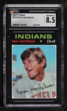 1971 Topps Ken Harrelson #510 CGC 8.5 x0o