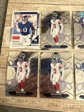 (10) Brian Burns Lot New York Giants