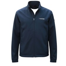 Tommy Hilfiger Yacht Windbreaker Jacket Boy's Medium Blue Boating Full Zip Hood