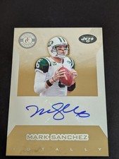 2011 Panini Totally Certified Gold #MSA Mark Sanchez Jets AUTO 9/15