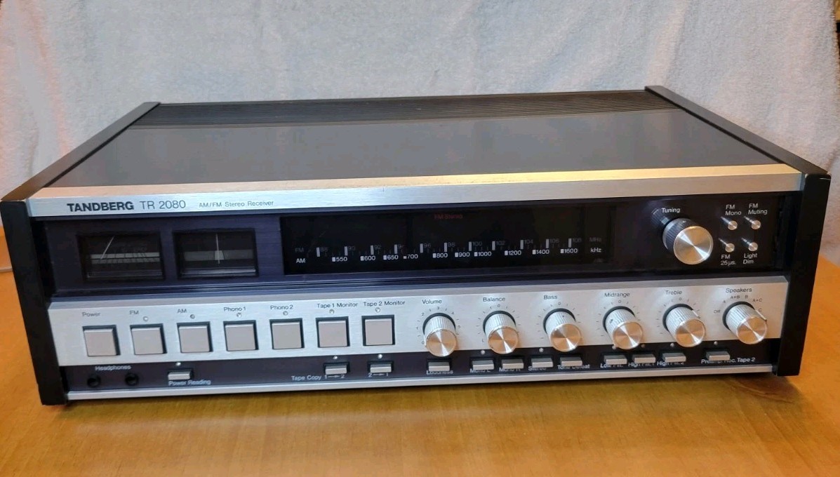 TANDBERG TR-2080  Vintage Stereo Receiver