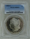 1880-S Morgan Silver Dollar PCGS MS 66+ US Mint $1 Coin