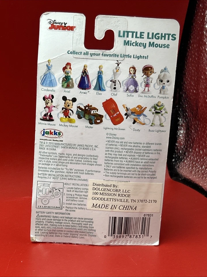 Disney Junior Little Lights Mickey Mouse NUEVO Foto 3 de 3
